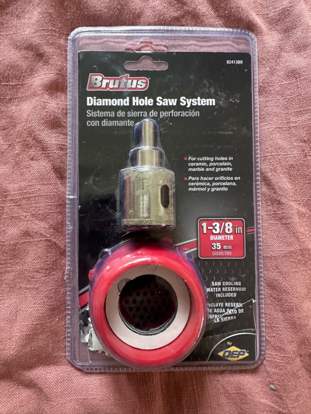Diamond Hole Saw System - Red